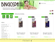 Tablet Screenshot of bingospa.eu